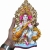 Saraswati Murti clay handicrafts pooja room decoration