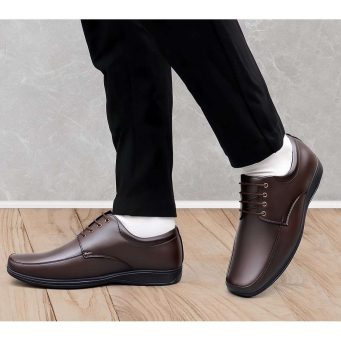 WUGO black stylish formal shoes for men and boys