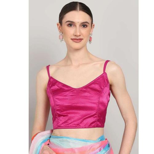Women’s V-Neck Polysilk Blouse