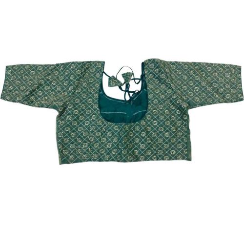 Women’s Dark Green Round Neck Blouse