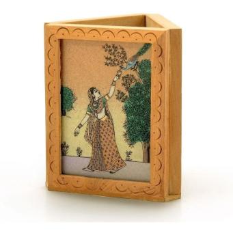 Multicolor decorative wooden showpiece for home decor