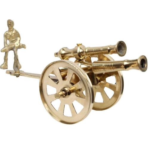 Decorative Brass Cannon Showpiece