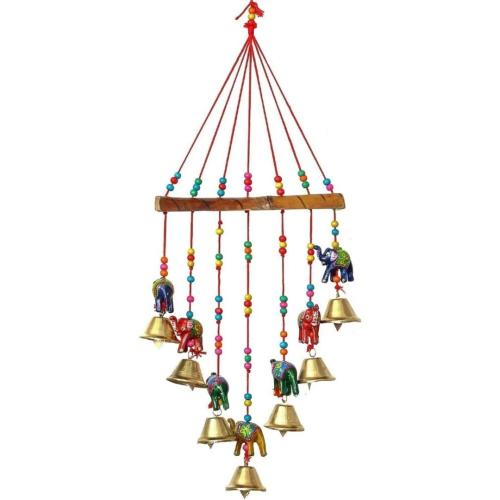 Decorative Wooden Bell Hanging Showpiece