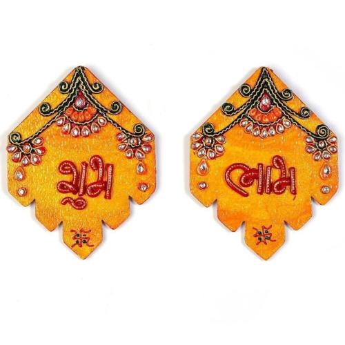 Handcrafted Shubh Labh Door Hanging Showpiece