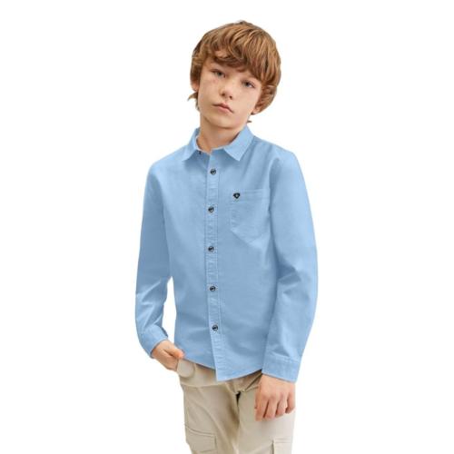 Men's Cotton Blend Solid Full-Sleeve Shirt