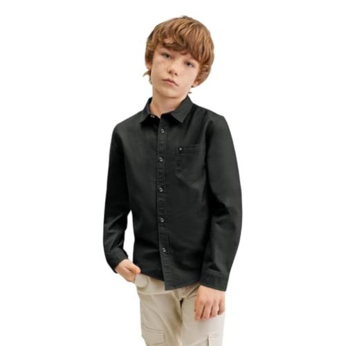 Men's Cotton Blend Solid Full-Sleeve Shirt