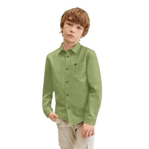 Men's Cotton Blend Solid Full-Sleeve Shirt