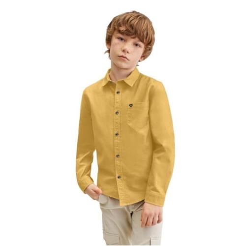 Men's Cotton Blend Solid Full-Sleeve Shirt