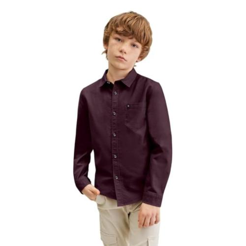 Men's Cotton Blend Solid Full-Sleeve Shirt