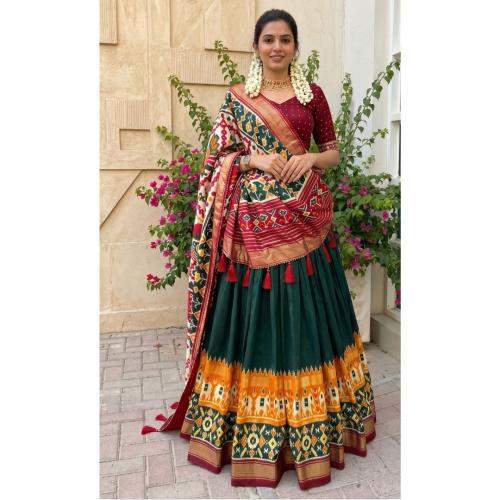 Dola Silk Patola Print Ethnic Lehenga Choli