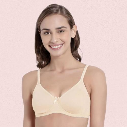 Women’s Soft Cotton Non-Wired Bra – Pack of 2