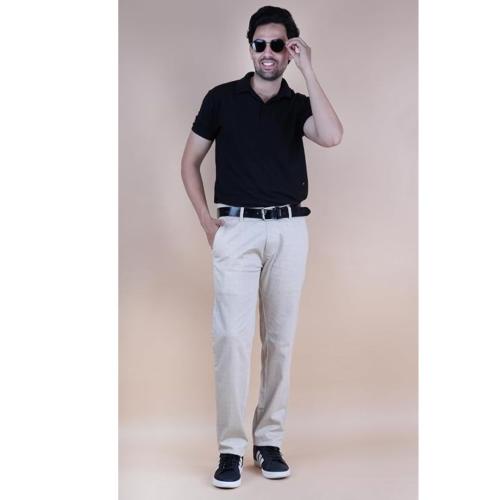 Checkmate Smart Cotton Casual Trousers