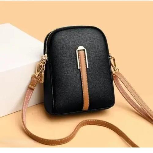 Premium Faux Leather Sling Bag for Women | Stylish Crossbody Handbag with Adjustable Strap 