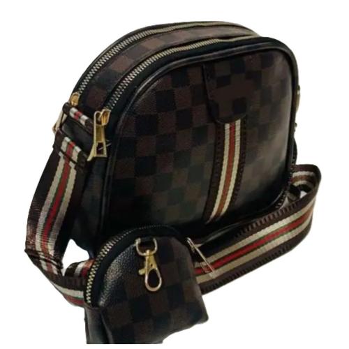 PU Crossbody Shoulder Sling Bag with Coin Pouch | Stylish Crossbody Bag for Women