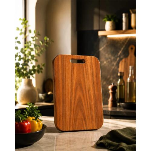 Wooden Multipurpose Chopping & Cutting Board for Kitchen | Brown, Pack of 1