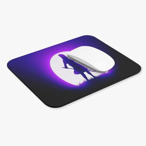Mouse Pad with Anti-fray Stitching, Waterproof Surface 