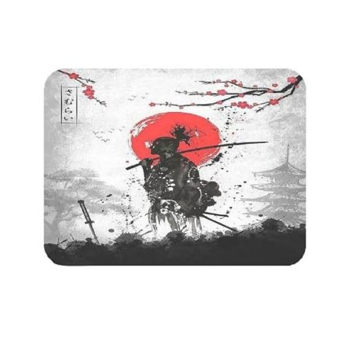 Gaming Mouse Pad | Samurai Warrior Art Design Mouse Mat