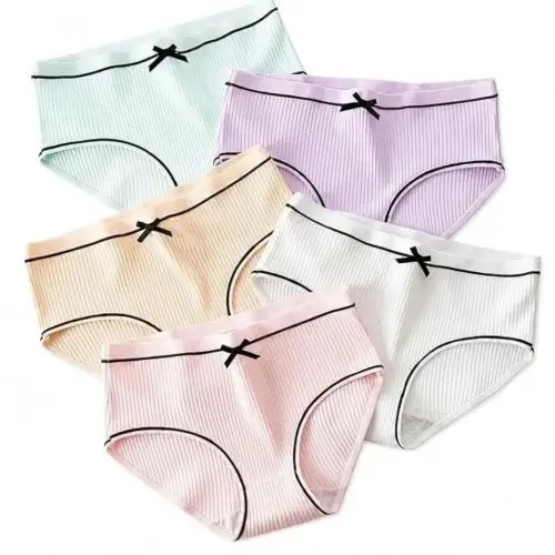 Bow Panty Women’s High-Waist Cotton