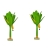 Banana Tree for Pooja - Metal Banana Trees for Decoration (1.6 Inches) pair