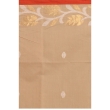 Beige Jacquard Weave Jamdani Saree for Festive Wear
