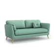 The Furnishery Agustin fabric sofa in aqua blue finish