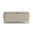Premium living room sofa in off brown fabric