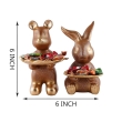 Samriddhi Craft Decorative Rabbit Figurine for Table Decor