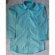 Men's Solid Blue Cotton Shirt