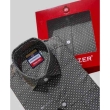 Men's Printed Cotton Casual Shirt Light Green