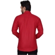 Men's Solid Red Cotton Shirt
