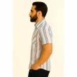 Stylish multicolor striped men shirt