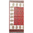 Shree Chamunda bedsheet red beige soft cotton blend ethnic design