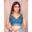 Linen cotton floral saree color variation GG-102
