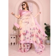 linen cotton saree suitable for office and semi formal wear