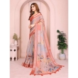 linen cotton saree for women soft breathable comfortable fabric