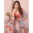 comfortable linen cotton saree for daily and casual wear