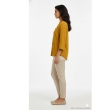 Mustard yellow casual top for women