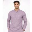 Men's lavender straight kurta