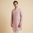 Stylish pink kurta for men