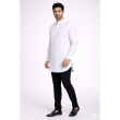 Traditional white men's kurta