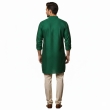 Self design men's kurta