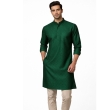 Green festive kurta