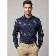 Front view floral print shirt