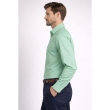 green checkered shirt
