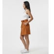 Solid Wrap Skirt