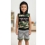 BDS Stylish Boys Camo Hooded Tee &amp; Striped Shorts Combo