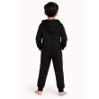 Kids Black Hoodie Back
