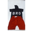 Kids Hooded Tee Shorts