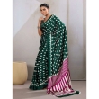 Green Ethnic Wear Saree