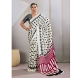 Women's Printed Satin Saree